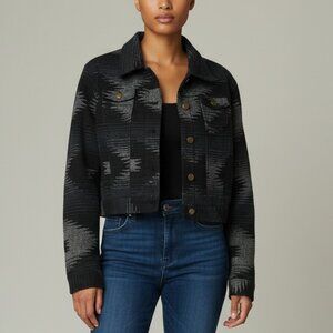 Stetson Women’s Southwestern Cropped Jacket XL Wool Blend Tribal Western Corral